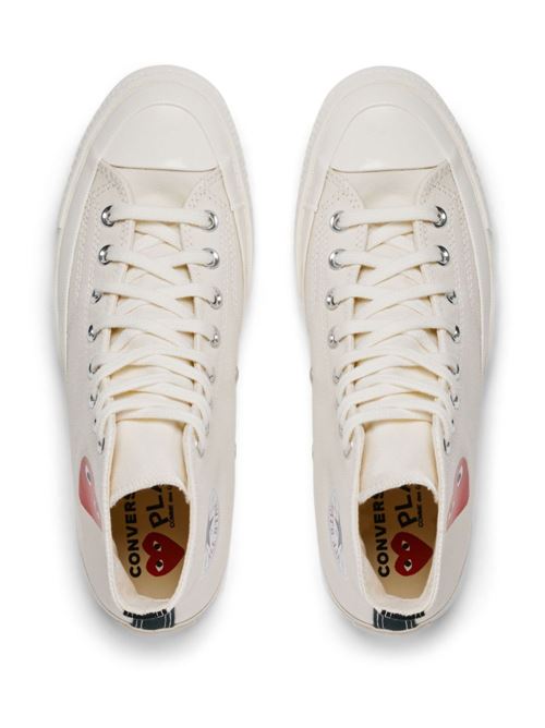 Sneakers with logo COMME DES GARÇONS PLAY | AZK129001AZK1290512WHITE